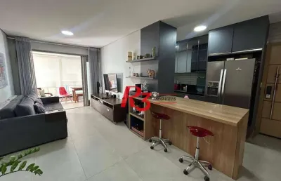 Apartamento à venda, 88 m² por r$ 1.099.000,00 - aparecida - santos/sp