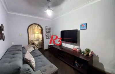 Sobrado à venda, 180 m² por r$ 800.000,00 - campo grande - santos/sp