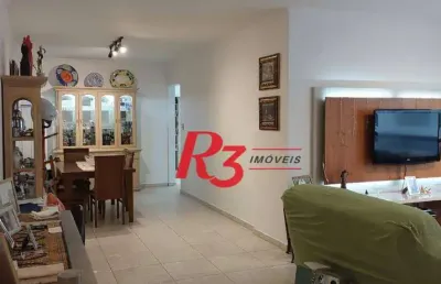 Apartamento com 3 dormitórios à venda, 153 m² por r$ 957.000,00 - ponta da praia - santos/sp