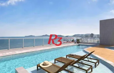Apartamento com 2 dormitórios à venda, 96 m² por r$ 1.599.000,00 - embaré - santos/sp