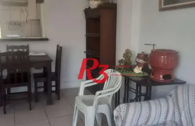 Apartamento com 3 quartos à venda na avenida vicente de carvalho, 6, gonzaga, santos, 74 m2 por r$ 855.000