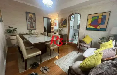 Apartamento à venda, 80 m² por r$ 500.000,00 - boqueirão - santos/sp