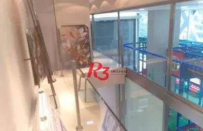Loja para alugar, 100 m² por r$ 12.000,00/mês - gonzaga - santos/sp