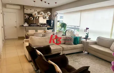 Apartamento à venda, 150 m² por r$ 1.370.000,00 - ponta da praia - santos/sp