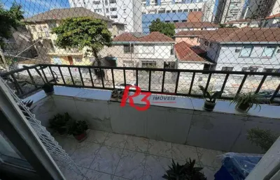 Apartamento à venda, 85 m² por r$ 370.000,00 - aparecida - santos/sp