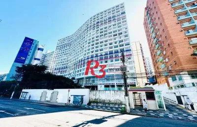 Apartamento com 1 dormitório para alugar, 44 m² por r$ 3.000,02/mês - pompéia - santos/sp