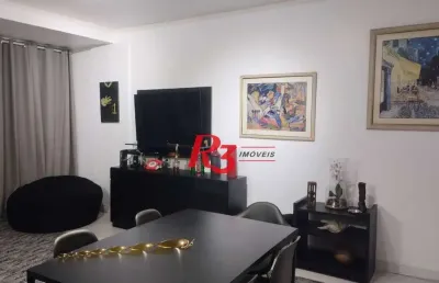 Apartamento à venda, 87 m² por r$ 590.000,00 - aparecida - santos/sp