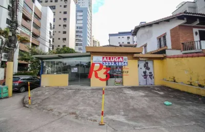 Casa para alugar, 270 m² por r$ 15.000,00/mês - ponta da praia - santos/sp