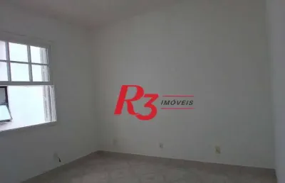 Kitnet com 1 dormitório para alugar, 40 m² por r$ 3.000,00/mês - boqueirão - santos/sp