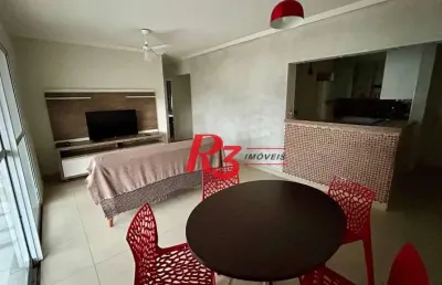 Apartamento com 3 dormitórios para alugar, 96 m² por r$ 7.000,00/mês - vila belmiro - santos/sp