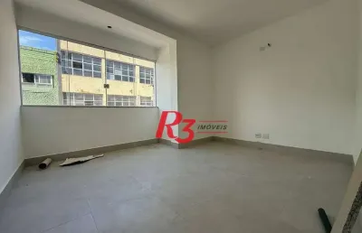 Sala para alugar, 147 m² por r$ 3.000,00/mês - centro - santos/sp