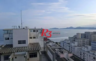 Apartamento com 2 dormitórios à venda, 72 m² por r$ 970.000,00 - boqueirão - santos/sp