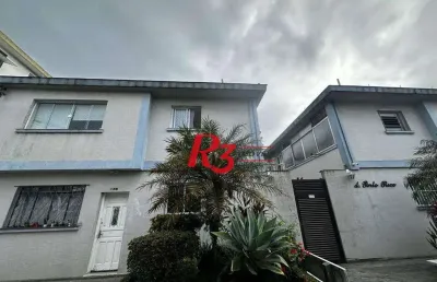 Casa com 2 quartos para alugar na Rua Doutor Oswaldo Cruz, 148, Boqueirão, Santos