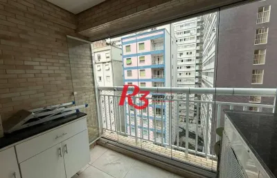 Apartamento à venda, 68 m² por r$ 479.000,00 - josé menino - santos/sp