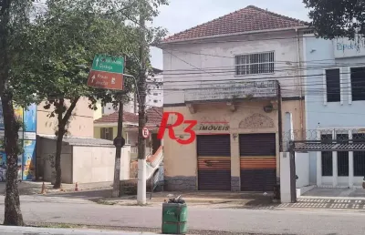 Loja à venda, 370 m² por r$ 1.500.000,00 - vila belmiro - santos/sp