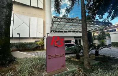Apartamento para alugar, 47 m² por r$ 4.300,00/mês - boqueirão - santos/sp