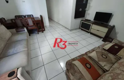 Apartamento com 2 dormitórios à venda, 80 m² por r$ 540.000,00 - josé menino - santos/sp