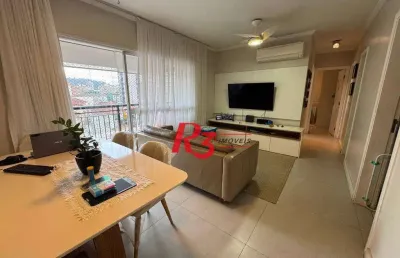 Apartamento garden à venda, 180 m² por r$ 1.090.000,00 - gonzaga - santos/sp
