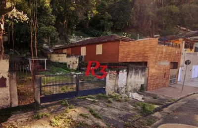 Terreno para alugar, 591 m² por r$ 7.850,00/mês - marapé - santos/sp