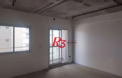 Sala para alugar, 42 m² por r$ 3.000,00/mês - vila matias - santos/sp