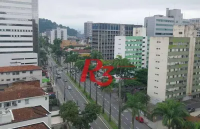 Sala, 64 m² - venda por r$ 640.000,00 ou aluguel por r$ 4.878,00/mês - campo grande - santos/sp