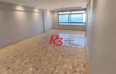Apartamento com 3 dormitórios, 160 m² - venda por r$ 2.600.000,00 ou aluguel por r$ 13.631,67/mês - aparecida - santos/sp