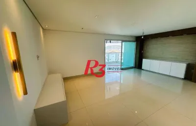 Apartamento com 3 dormitórios para alugar, 166 m² por r$ 18.400,00/mês - ponta da praia - santos/sp