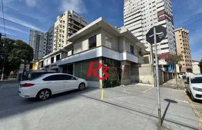 Sobrado com 3 dormitórios para alugar, 170 m² por r$ 16.550,00/mês - gonzaga - santos/sp