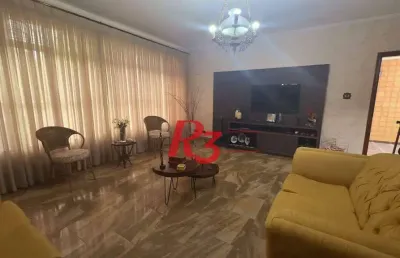 Casa com 5 dormitórios para alugar, 254 m² por r$ 15.850,00/mês - ponta da praia - santos/sp