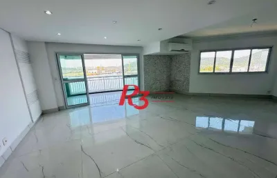 Apartamento com 3 dormitórios para alugar, 199 m² por r$ 18.200,00/mês - ponta da praia - santos/sp