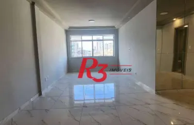 Apartamento com 3 dormitórios à venda, 123 m² por r$ 950.000,00 - gonzaga - santos/sp