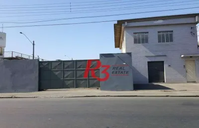 Galpão para alugar, 1600 m² por r$ 37.500,00/mês - estuário - santos/sp
