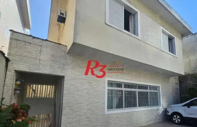 Oportunidade no campo grande sobrado á venda com 3 dorms, quintal com churrasqueira e 3 vagas fixas
