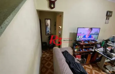 Sobrado com 2 dormitórios à venda, 77 m² por r$ 550.000,00 - vila matias - santos/sp