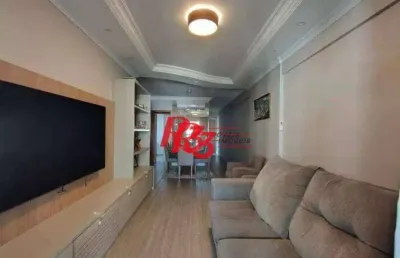 Apartamento à venda por r$ 1.630.000,00 - gonzaga - santos/sp