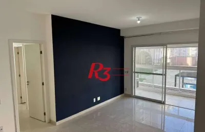 Apartamento com 3 dormitórios para alugar, 101 m² por r$ 6.500,00/mês - josé menino - santos/sp