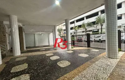 Apartamento para alugar, 255 m² por r$ 6.700,00/mês - boqueirão - santos/sp