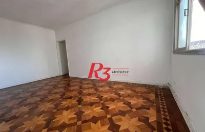 Apartamento para alugar, 167 m² por r$ 3.734,55/mês - vila belmiro - santos/sp