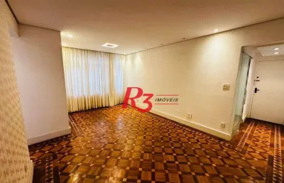 Apartamento com 2 dormitórios à venda, 96 m² por r$ 510.000,00 - embaré - santos/sp