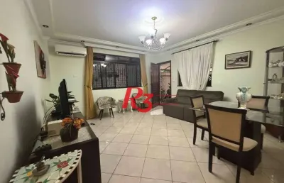 Casa com 3 dormitórios à venda, 127 m² por r$ 980.000,00 - aparecida - santos/sp