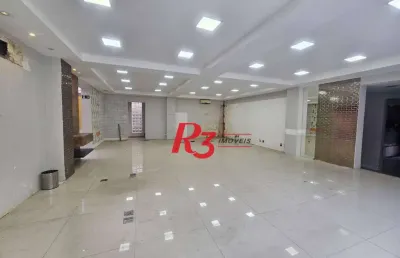 Loja para alugar, 570 m² por r$ 29.771,00/mês - boqueirão - santos/sp