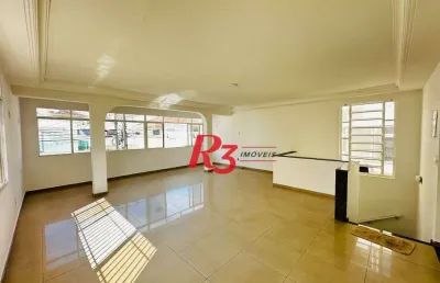 Casa com 3 dormitórios para alugar, 170 m² por r$ 6.800,00/mês - ponta da praia - santos/sp