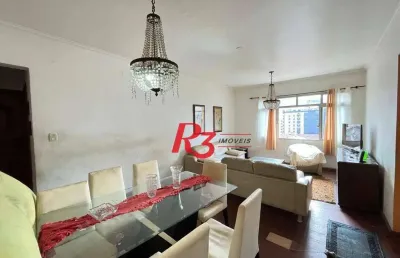 Apartamento, 90 m² - venda por r$ 430.000,00 ou aluguel por r$ 3.800,01/mês - marapé - santos/sp