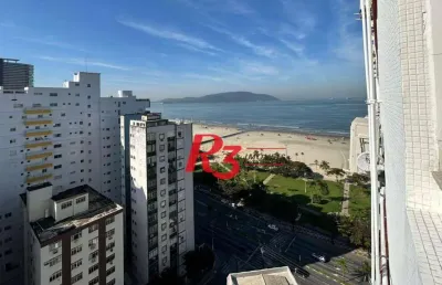 Apartamento com 2 dormitórios à venda, 81 m² por r$ 765.000,00 - josé menino - santos/sp