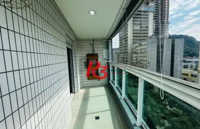 Apartamento à venda, 150 m² por r$ 1.500.000,00 - josé menino - santos/sp
