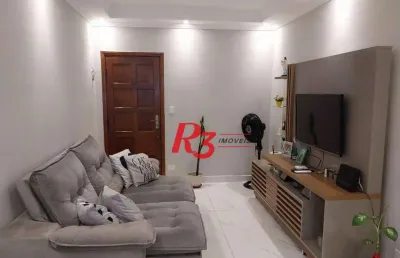 Apartamento com 2 dormitórios à venda, 88 m² por r$ 260.000,00 - parque são vicente - são vicente/sp