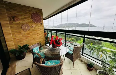 Apartamento com 4 dormitórios à venda, 297 m² por r$ 5.600.000,00 - aparecida - santos/sp