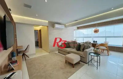 Apartamento com 2 dormitórios à venda, 65 m² por r$ 950.000,00 - ponta da praia - santos/sp