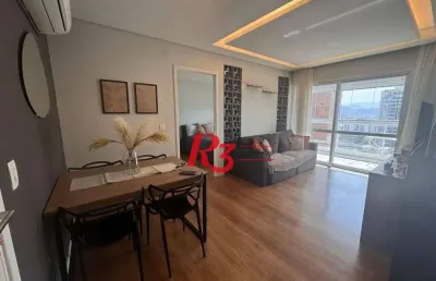 Apartamento à venda, 57 m² por r$ 850.000,00 - gonzaga - santos/sp