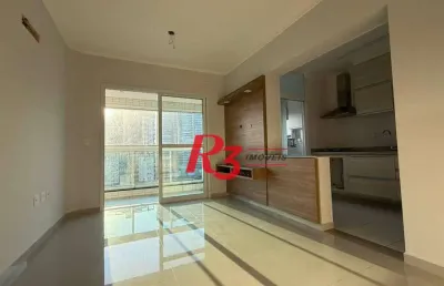 Apartamento com 1 dormitório à venda, 50 m² por r$ 720.000,00 - boqueirão - santos/sp